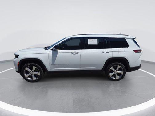 Bright White Clearcoat 2021 Jeep Grand Cherokee L Limited