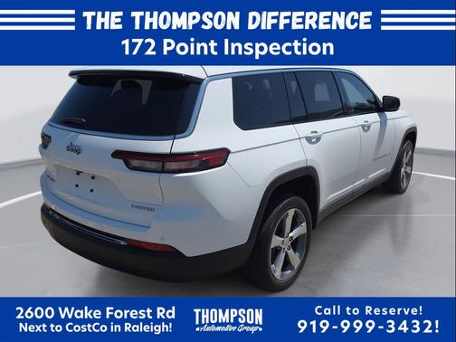 Bright White Clearcoat 2021 Jeep Grand Cherokee L Limited