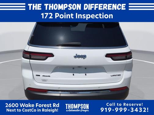 Bright White Clearcoat 2021 Jeep Grand Cherokee L Limited