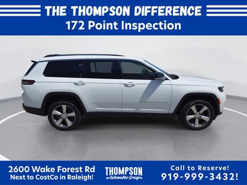 Bright White Clearcoat 2021 Jeep Grand Cherokee L Limited