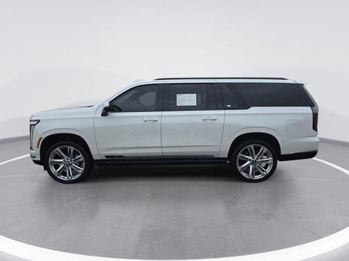 Crystal White Tricoat 2025 Cadillac Escalade ESV Sport Platinum