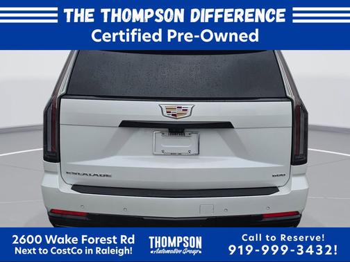 Crystal White Tricoat 2025 Cadillac Escalade ESV Sport Platinum