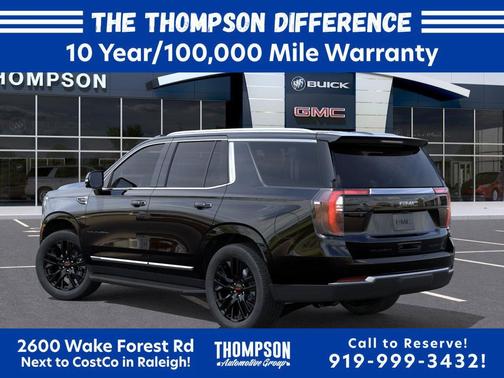 Onyx Black 2026 GMC Yukon 4WD Elevation