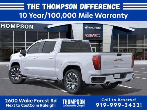 Glacier White Tricoat 2026 GMC Sierra 1500 Denali