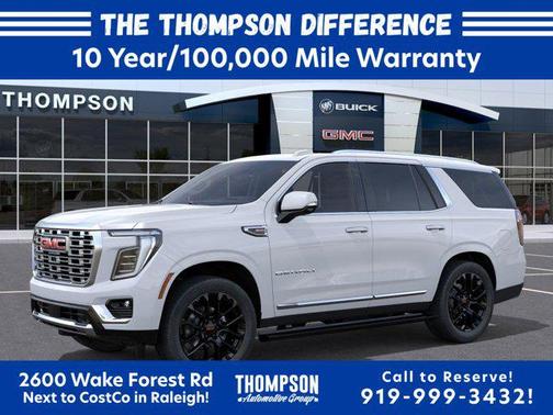 Glacier White Tricoat 2026 GMC Yukon Denali
