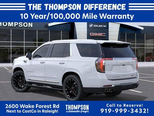 Glacier White Tricoat 2026 GMC Yukon Denali