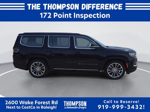 Diamond Black Crystal Pearlcoat 2023 Jeep Grand Wagoneer Series II 4x4