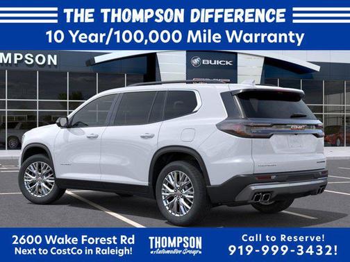 Glacier White Tricoat 2026 GMC Acadia Elevation FWD
