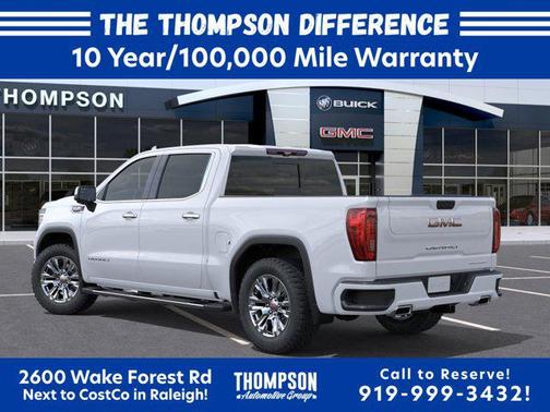 Glacier White Tricoat 2026 GMC Sierra 1500 Denali