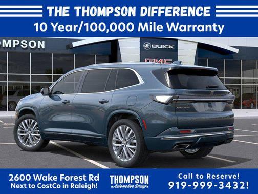 ocean blue metallic 2026 Buick Enclave Avenir