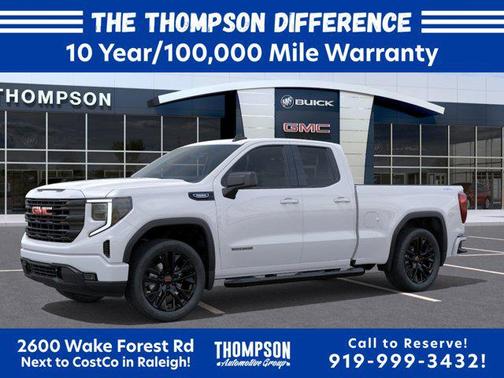 Summit White 2026 GMC Sierra 1500 Elevation