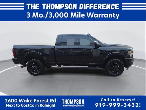 Diamond Black Crystal Pearlcoat 2020 RAM 3500 Laramie Crew Cab 4x4 6'4' Box