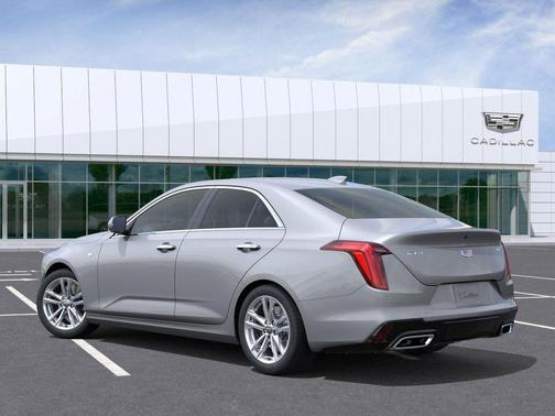 Argent Silver Metallic 2026 Cadillac CT4 Luxury RWD
