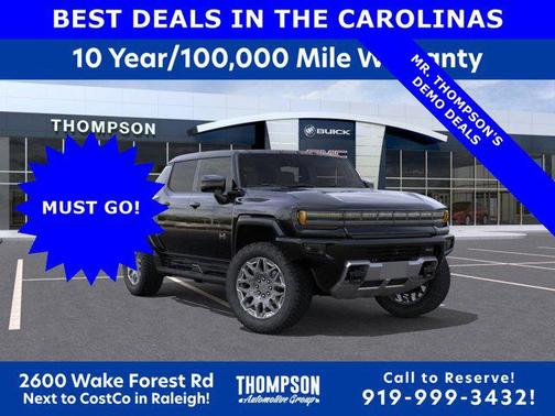 Void Black 2025 GMC HUMMER EV Pickup 3X
