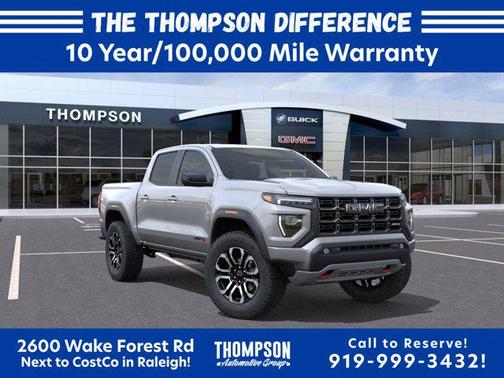 Sterling Metallic 2026 GMC Canyon AT4