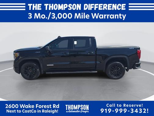 Onyx Black 2024 GMC Sierra 1500 Elevation