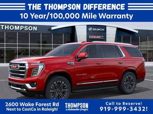 Volcanic Red Tintcoat 2026 GMC Yukon 4WD Elevation