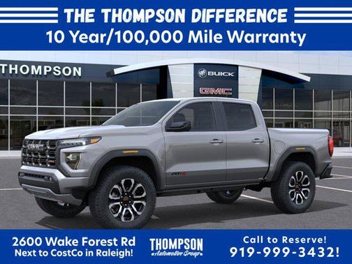 Sterling Metallic 2026 GMC Canyon AT4