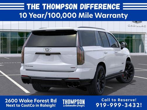 Vibrant White Tricoat 2026 Cadillac Escalade V-Series