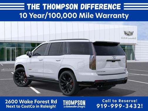 Vibrant White Tricoat 2026 Cadillac Escalade V-Series