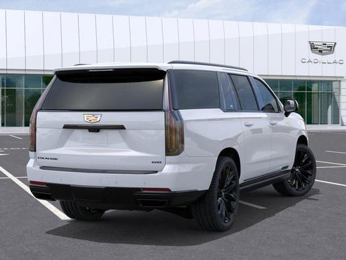Vibrant White Tricoat 2026 Cadillac Escalade ESV Sport Platinum