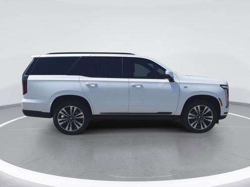 Crystal White Tricoat 2025 Cadillac Escalade Sport Platinum