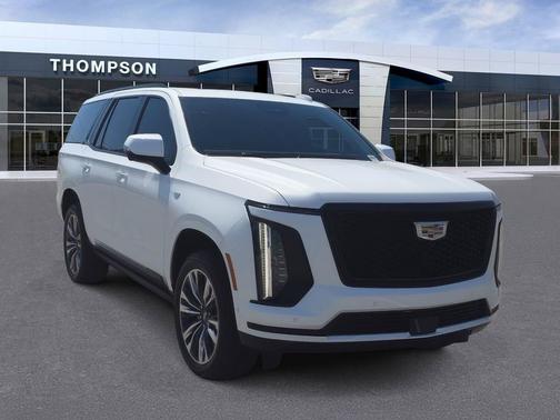Crystal White Tricoat 2025 Cadillac Escalade Sport Platinum