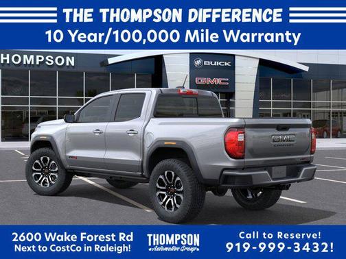 Sterling Metallic 2026 GMC Canyon AT4