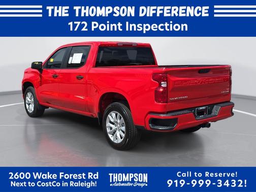 Red Hot 2025 Chevrolet Silverado 1500 Custom