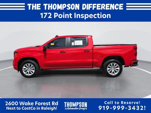 Red Hot 2025 Chevrolet Silverado 1500 Custom