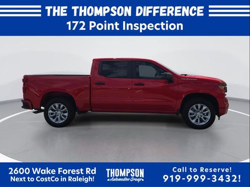 Red Hot 2025 Chevrolet Silverado 1500 Custom