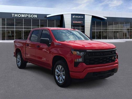 Red Hot 2025 Chevrolet Silverado 1500 Custom