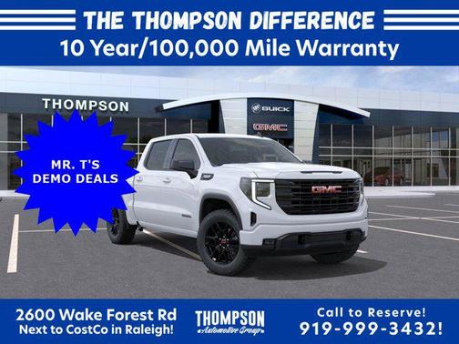 Summit White 2026 GMC Sierra 1500 Elevation