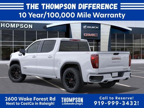 Summit White 2026 GMC Sierra 1500 Elevation