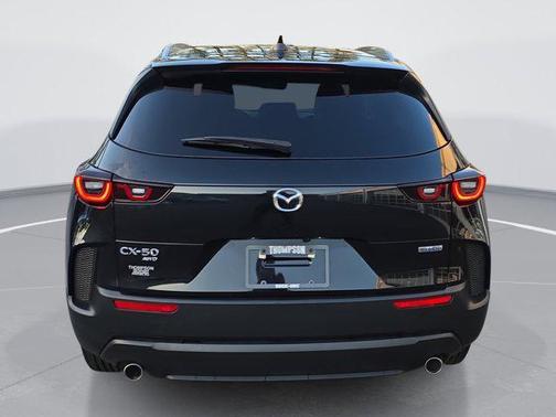 Jet Black Mica 2025 Mazda CX-50 Hybrid Preferred Package
