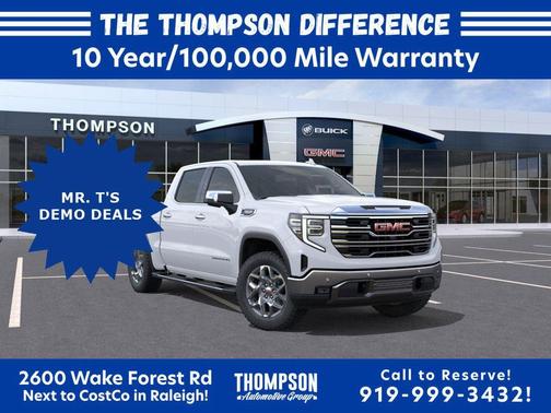Summit White 2026 GMC Sierra 1500 SLT
