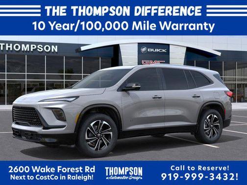 moonstone gray metallic 2026 Buick Enclave Sport Touring