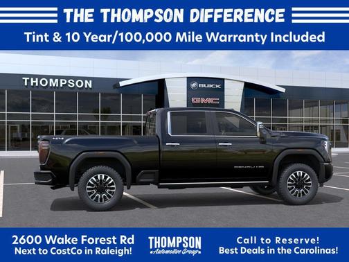 Onyx Black 2026 GMC Sierra 3500 Denali