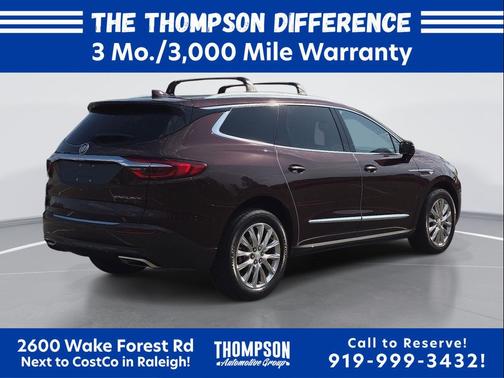Black Cherry Metallic 2019 Buick Enclave Essence
