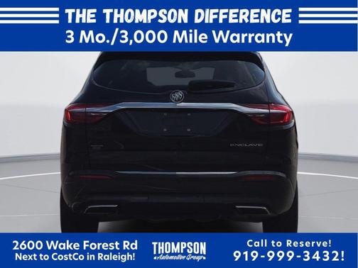 Black Cherry Metallic 2019 Buick Enclave Essence
