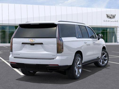 Vibrant White Tricoat 2026 Cadillac Escalade ESV Sport Platinum