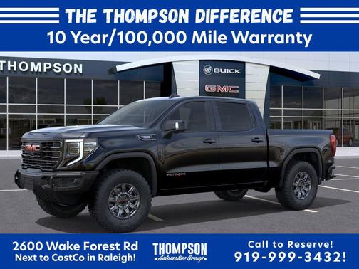 Onyx Black 2026 GMC Sierra 1500 AT4X