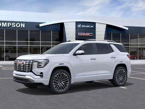 Glacier White Tricoat 2026 GMC Terrain Denali
