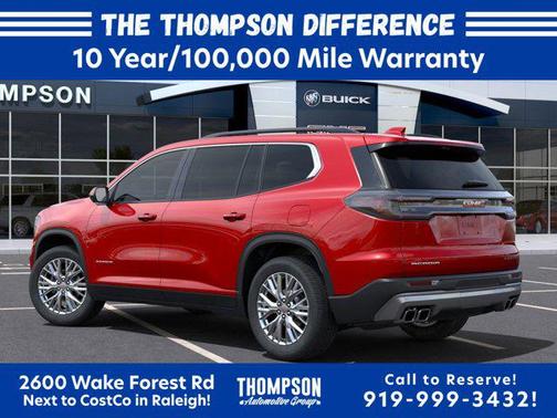 Volcanic Red Tintcoat 2025 GMC Acadia FWD Elevation