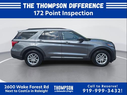 Carbonized Gray Metallic 2025 Ford Explorer Active