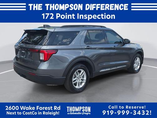 Carbonized Gray Metallic 2025 Ford Explorer Active