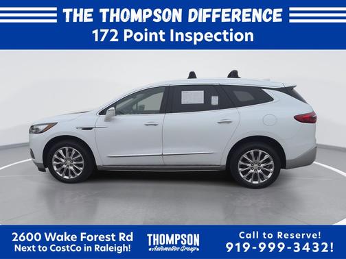 White Frost Tricoat 2019 Buick Enclave Essence