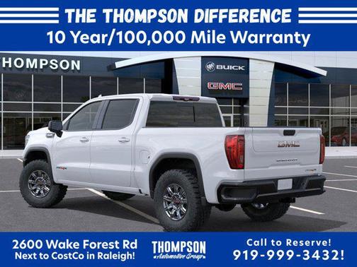 Summit White 2026 GMC Sierra 1500 AT4X