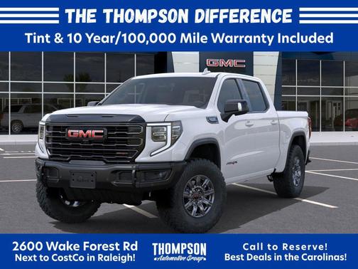 Summit White 2026 GMC Sierra 1500 AT4X