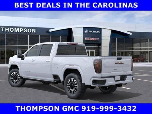 Glacier White Tricoat 2026 GMC Sierra 2500 Denali Ultimate